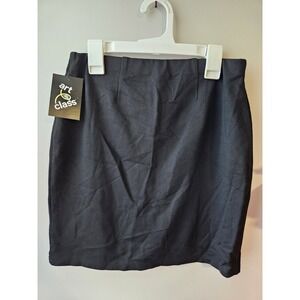 Art Class‎ Girls' Black Stretch Mini Skirt – Size XL (14)